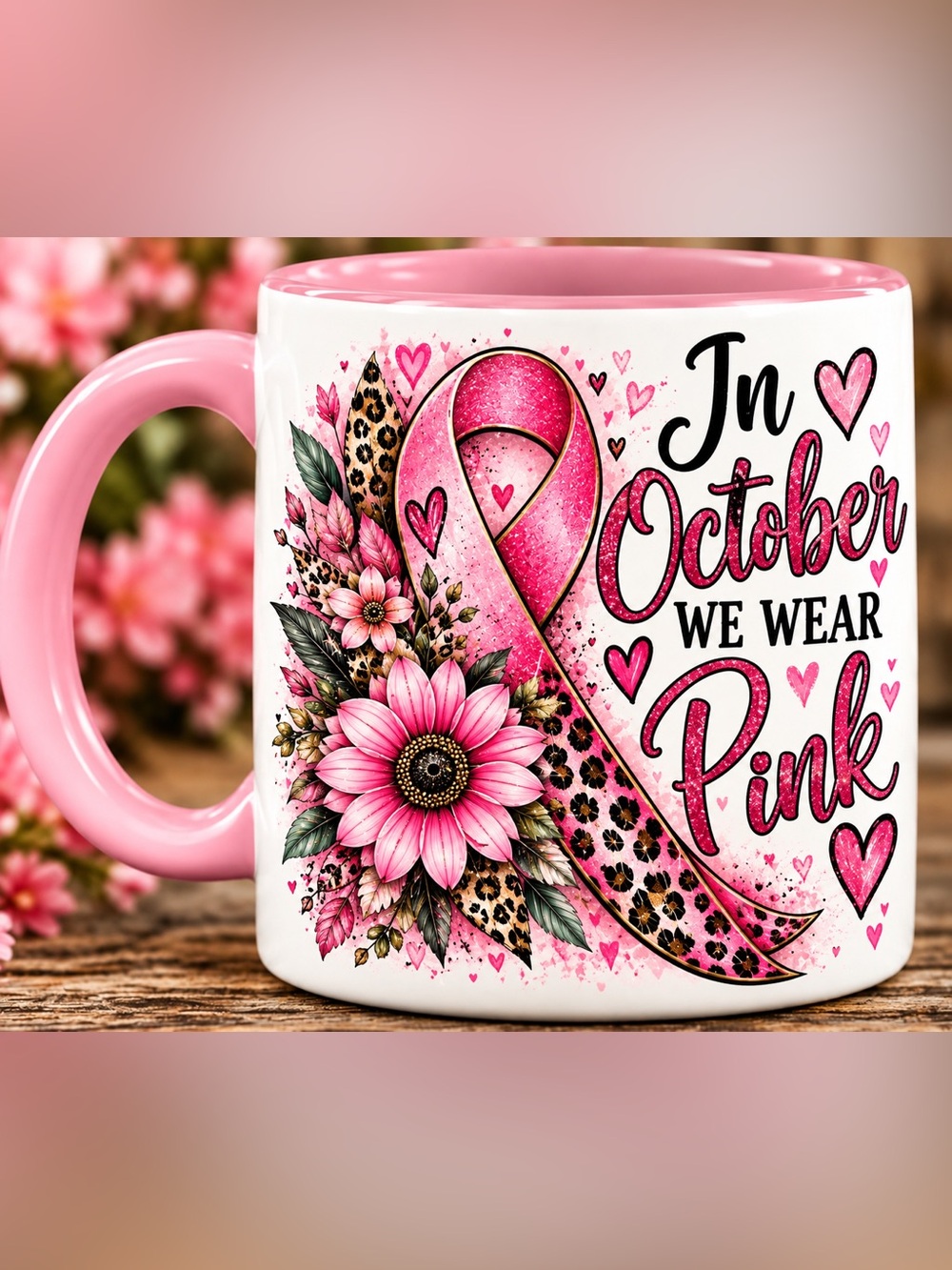 Brand New Breast Cancer Awareness Coffee Mug